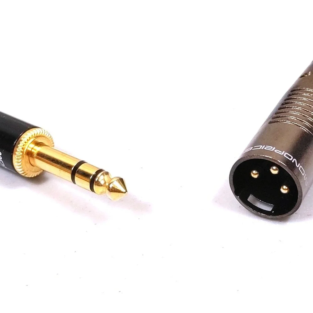 Monoprice 1.5ft XLR Male to 1/4
